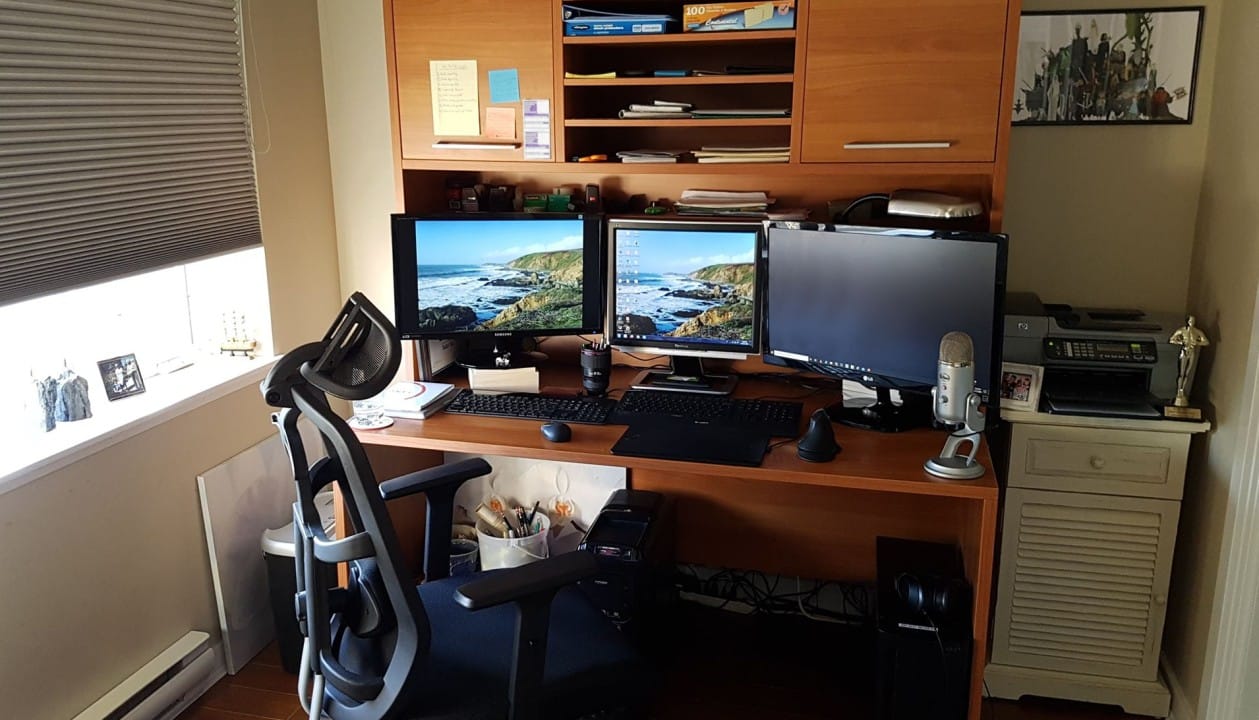 The Ideal Home Office - Part 2 - Monitor Position & Size