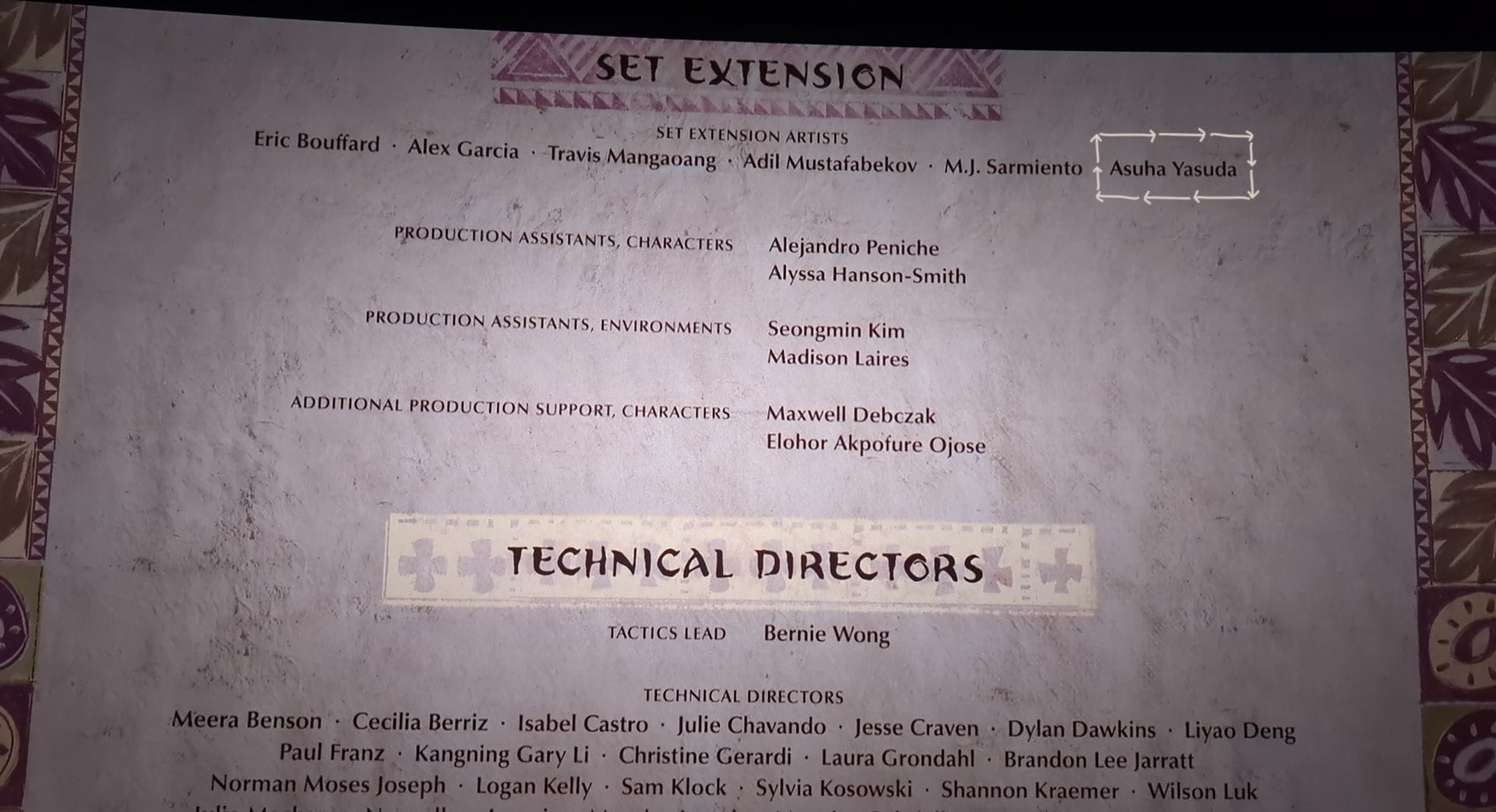 A Familiar Name in the Credits
