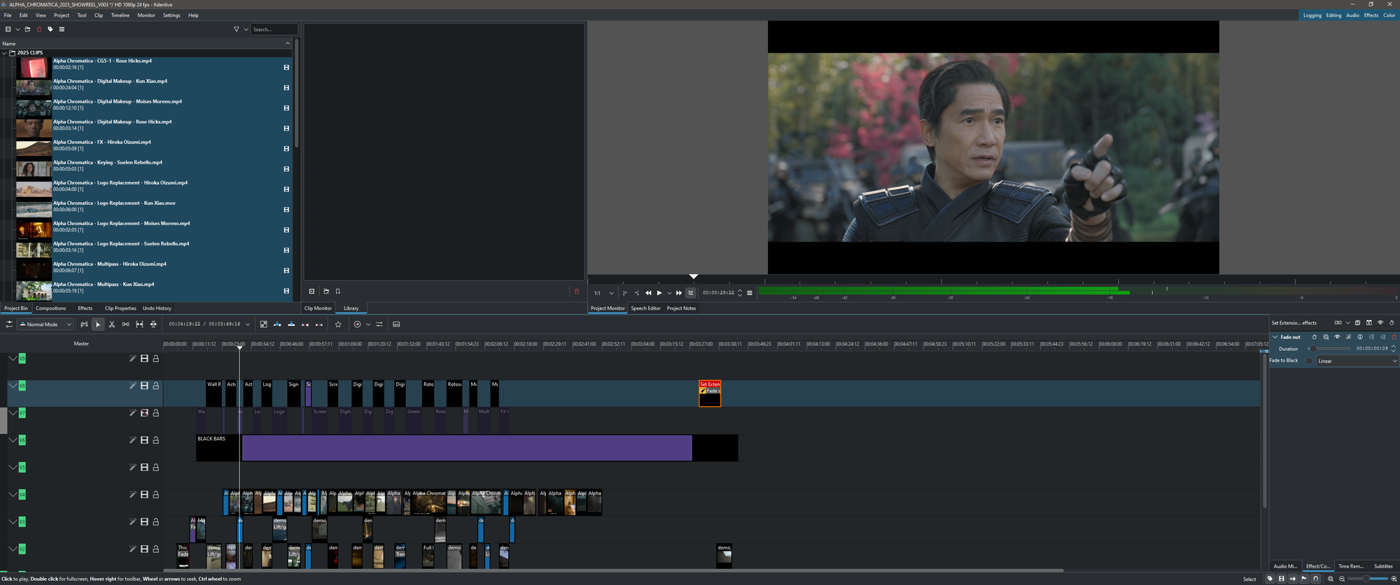 Quietly gathering every shot.
