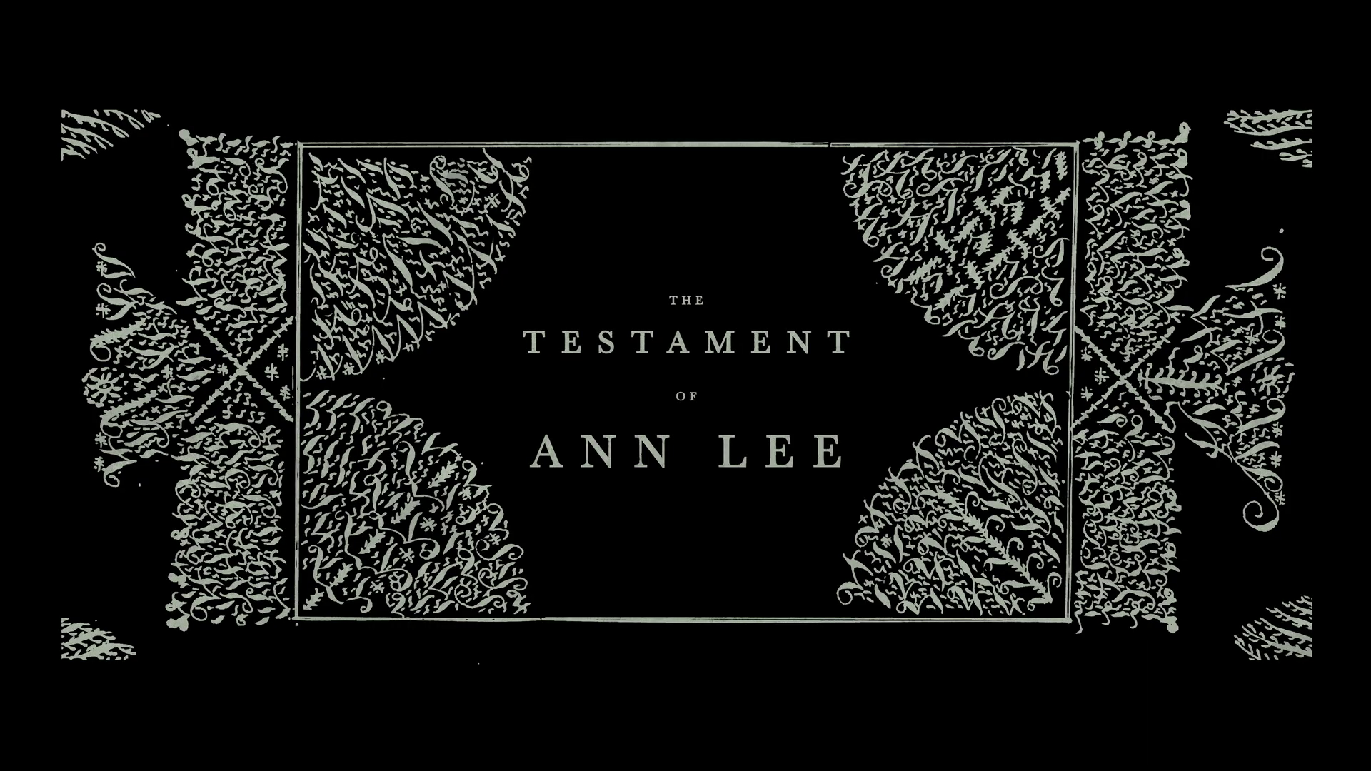 The Testament of Ann Lee