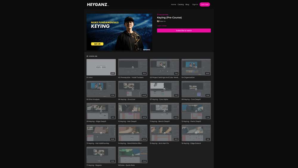 HeyGanz - Pre-Courses