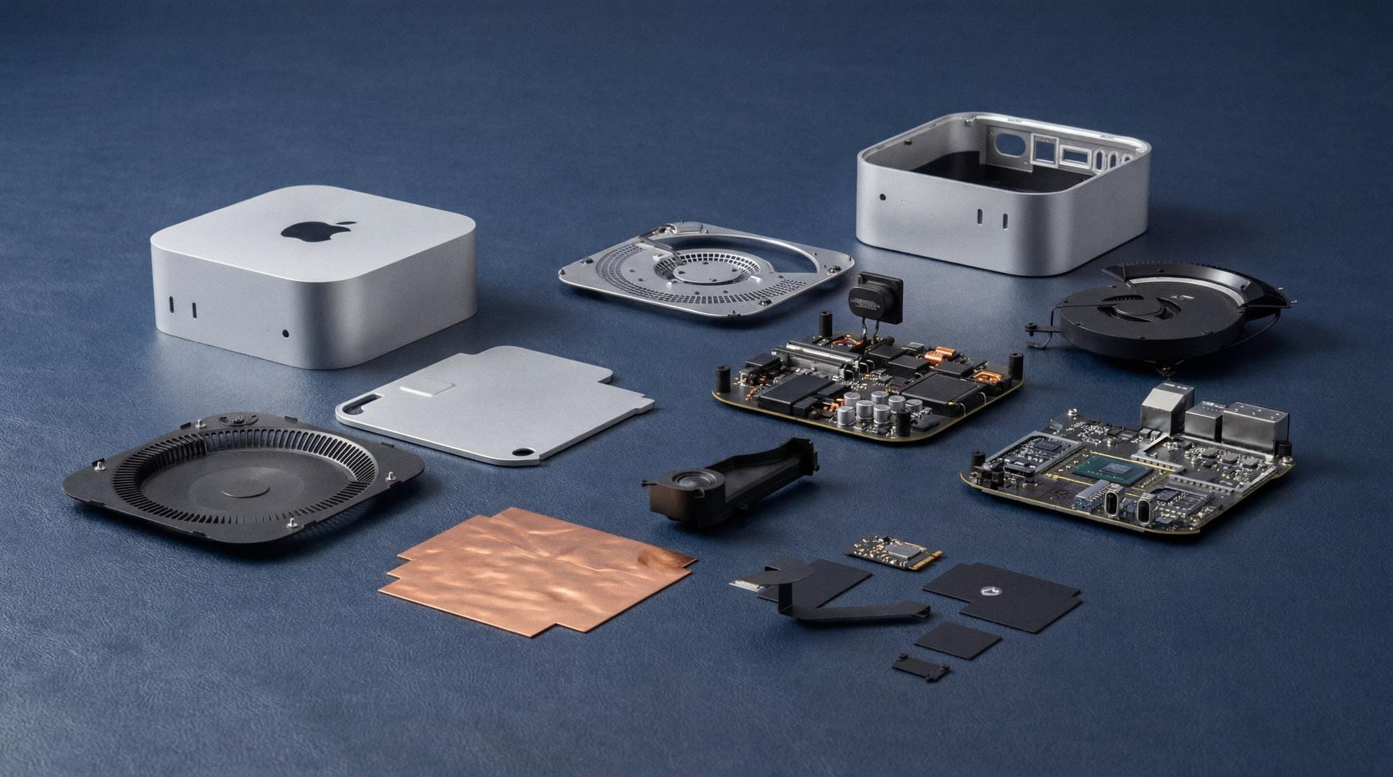 Digital Twin. Mac Mini. Disassembled.